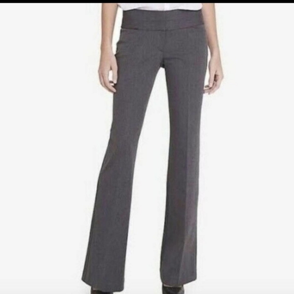 Express Pants - Express Editor Gray Work Office Dress Pants Size 4